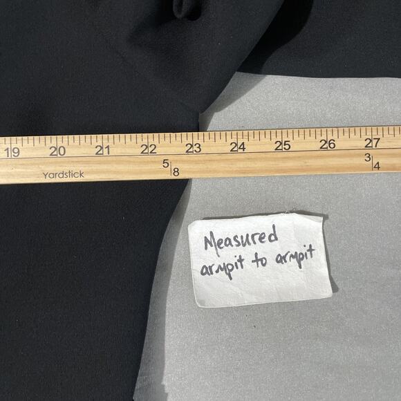 Studio I Longline Blazer Size 18 Black Jacket Office Event Goth Classic Evening - Picture 10 of 14